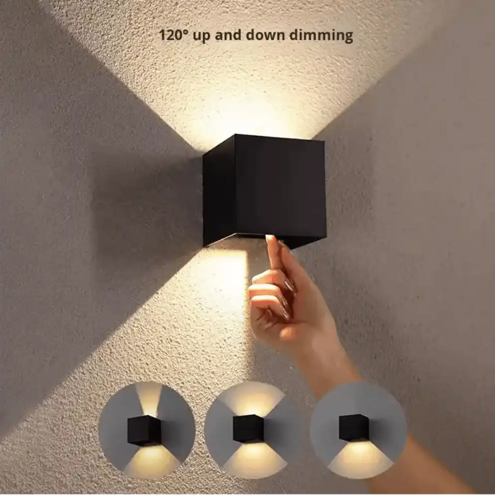 Outdoor Rechargeable Wall Light