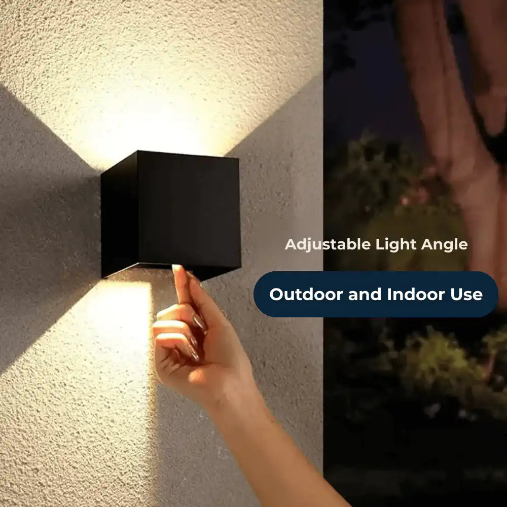 Outdoor Rechargeable Wall Light