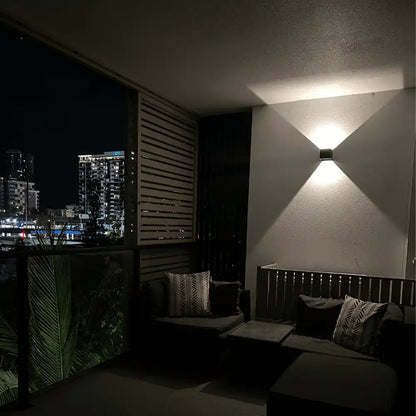 Outdoor Rechargeable Wall Light