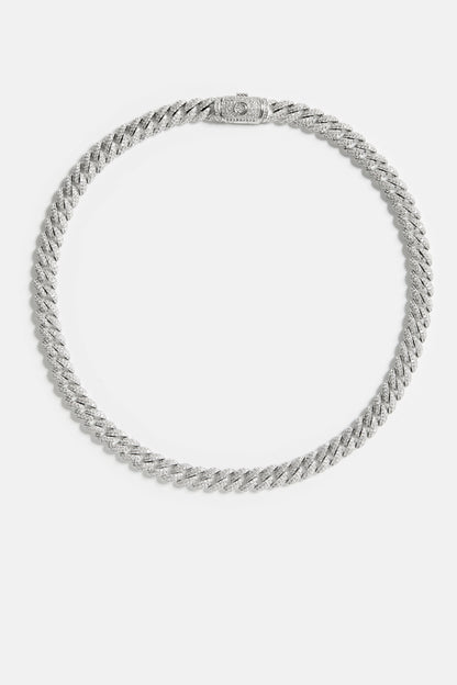 8mm Iced Cuban Link Chain